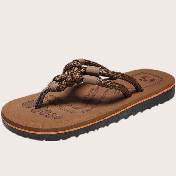

Men Minimalist Flip Flops, Khaki