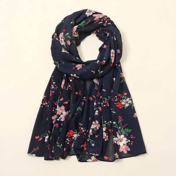 

Floral Print Scarf, Multicolor