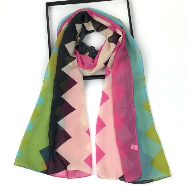 

Color Block Scarf, Multicolor