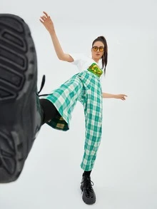 Mulvari Letter And Graphic Print Tee - White - View 4