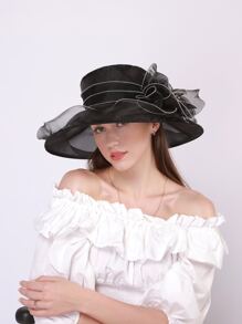 Sombrero minimalista - Negro - Ver 3