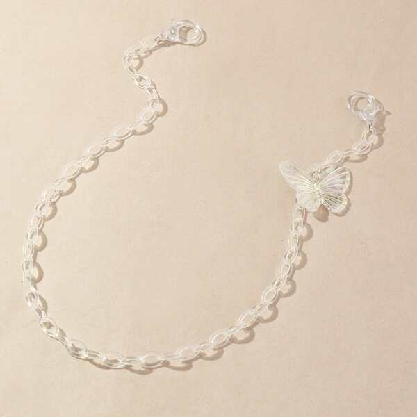 

Girls Butterfly Detail Glasses Chain, White