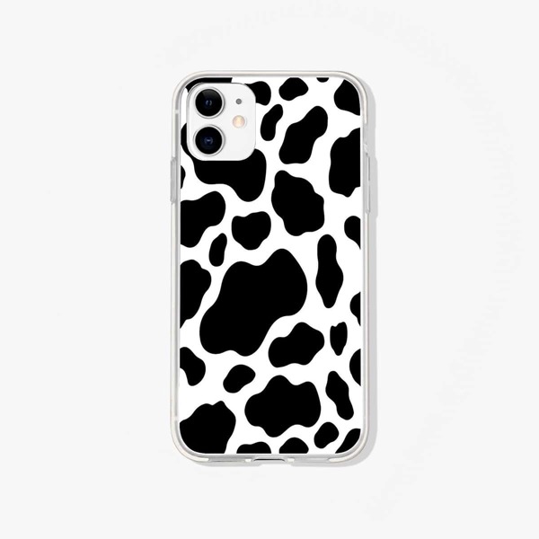 

Cow Pattern Phone Case, Black and white