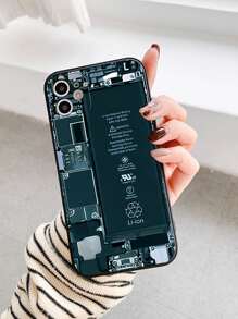 Funda Con Patrón De Placa Base Compatible Con Iphone 11, Iphone 13, Iphone 14 Pro Max - Multicolor - Ver 2