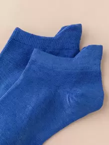 10pairs Solid Ankle Socks - Multicolor - View 4