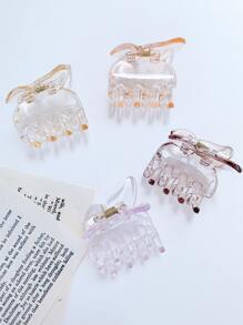 4 piezas Pinza para el cabello con diseño de mariposa para la calle - Multicolor - Ver 3