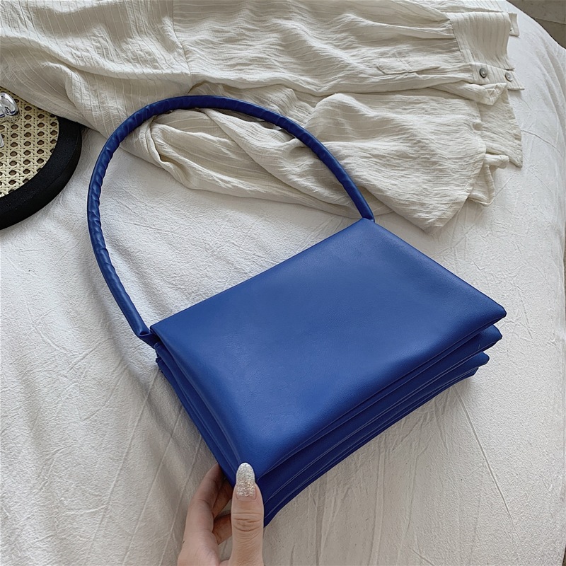 

Minimalist Shoulder Bag, Blue