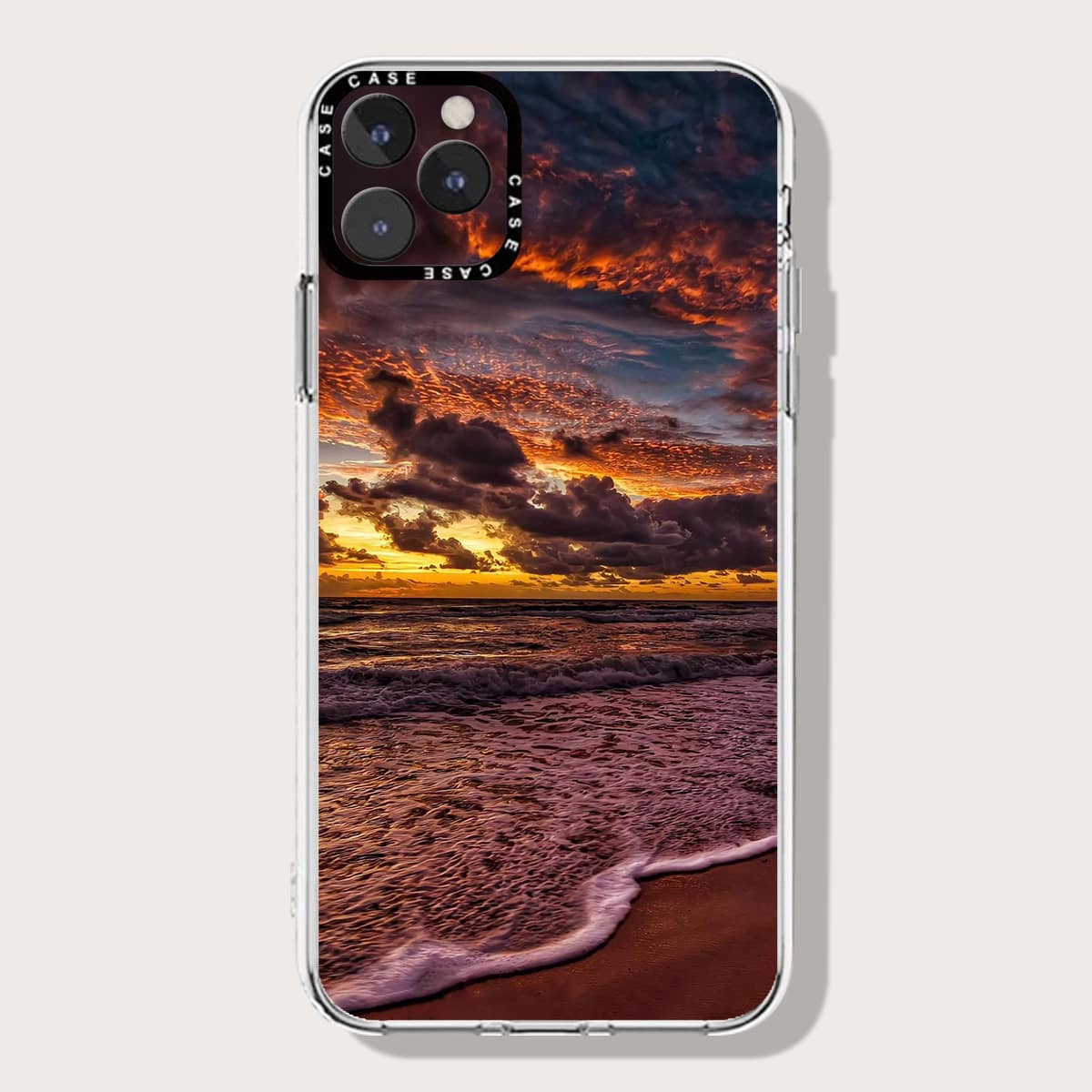 

Landscape Print Phone Case, Yellow