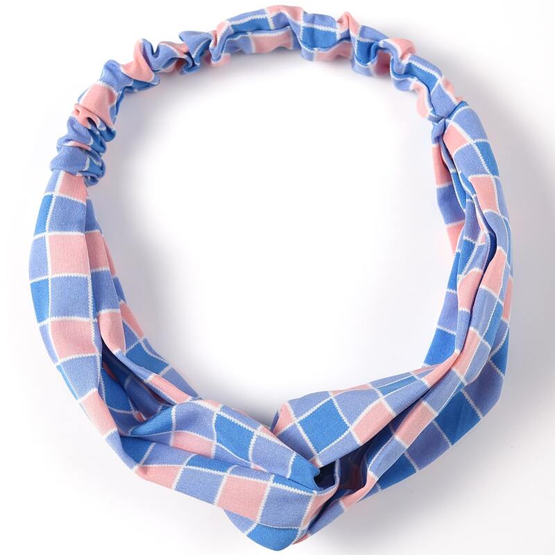 

Plaid Hair Band, Multicolor