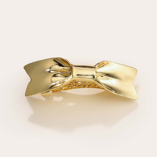 

Bow Knot Decor Hair Clip, Gold