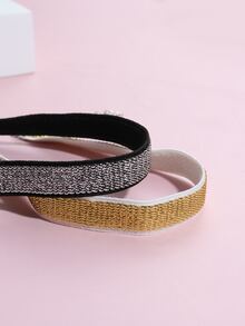 2pcs Glitter Choker - Multicolor - View 2