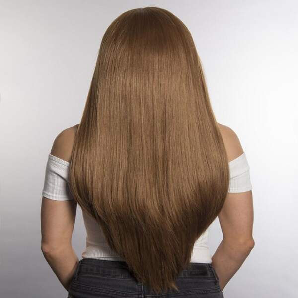 

Natural Long Straight Wig, Khaki