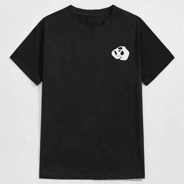 

Guys Graphic Print Tee, Black