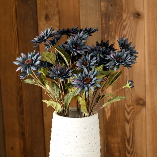 

1pc Artificial Sunflower, Navy blue