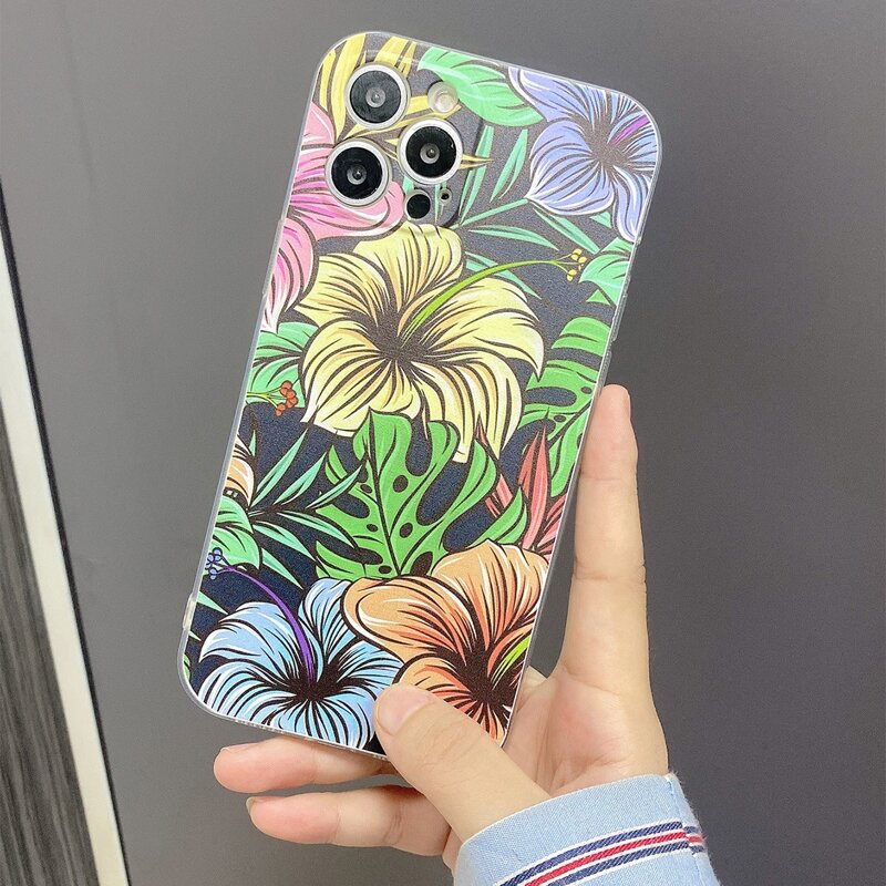 

Plant Pattern Phone Case, Multicolor