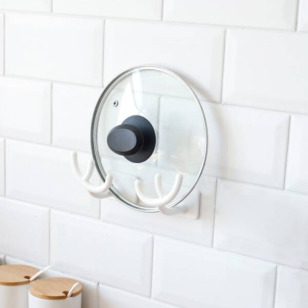 

2pcs Pot Lid Holder, White
