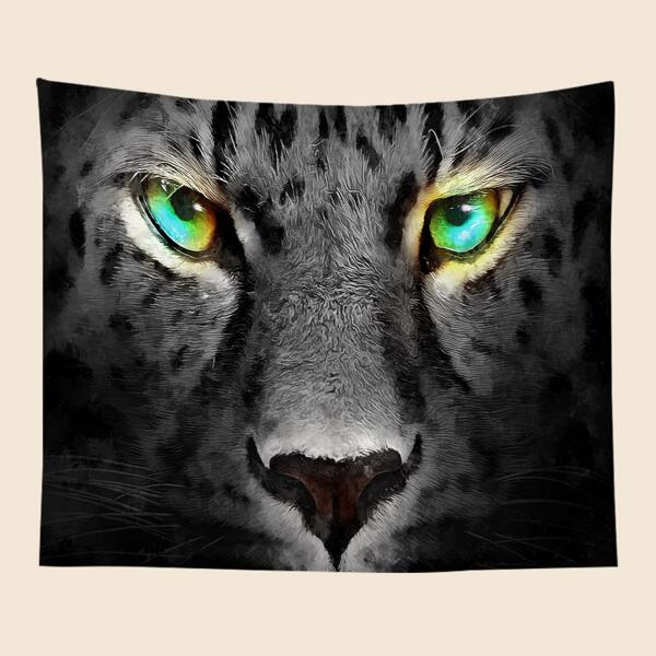 

Leopard Print Tapestry, Multicolor