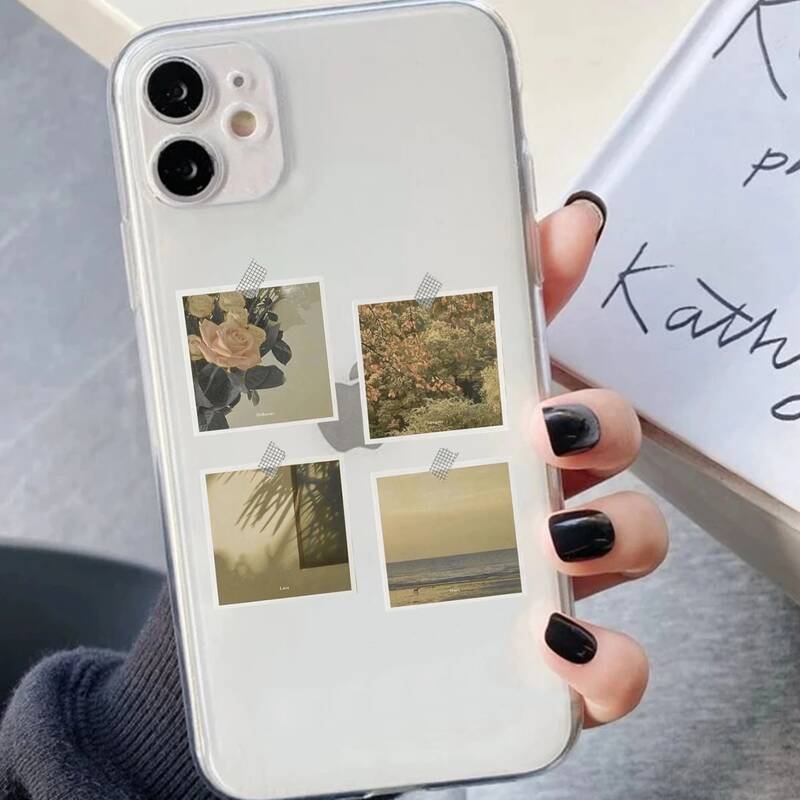 

Aesthetic Collage Phone Case, Multicolor