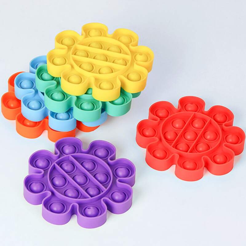 

1pc Random Color Push Pop Bubble, Multicolor