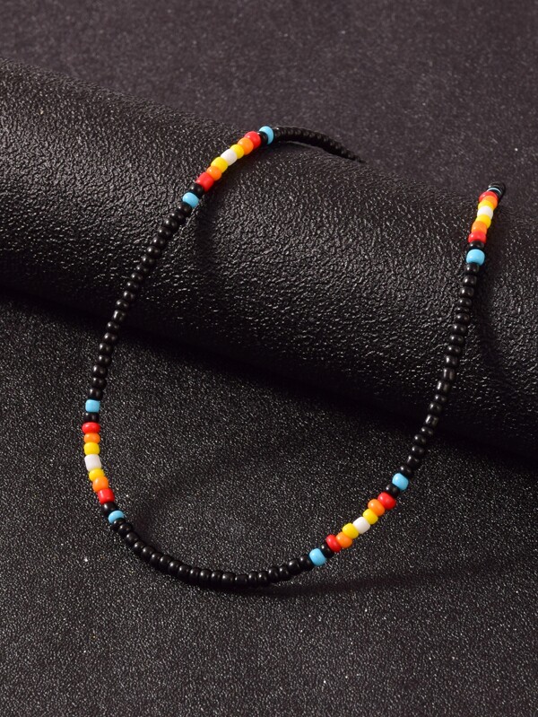 Fashionable and Popular Men Beaded Necklace for Jewelry Gift and for a