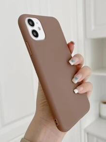 Plain Phone Case - Brown - View 2