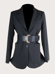 Cinturones Casual - Negro - Ver 1