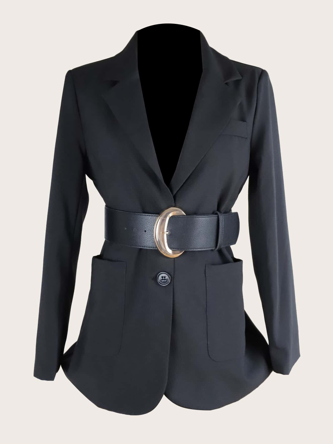 Cinturones Casual - Negro - Ver 1