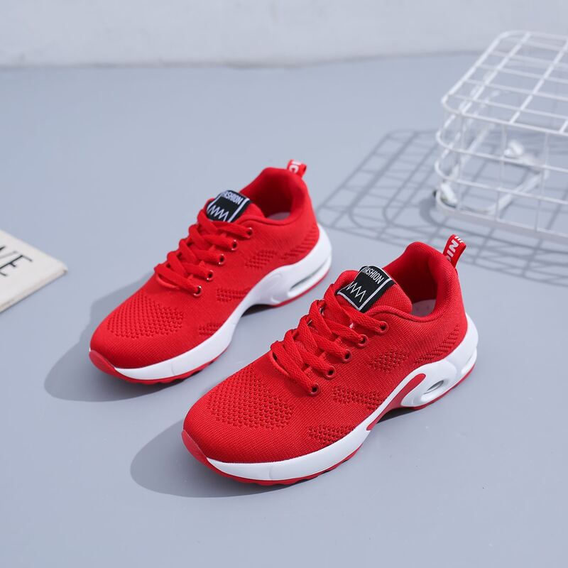 

Minimalist Air Cushion Trainers, Red