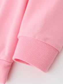 小女童1入組愛心圖案套頭衫