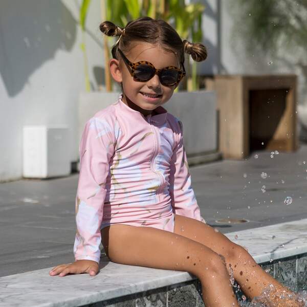 

Toddler Girls Floral Print Swimsuit, Multicolor
