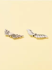 60 顆混合鋅合金翼珠適用於 Diy 手鍊、項鍊製作 - 銀色 - 查看 5