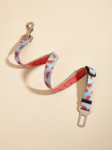 西瓜圖案寵物安全帶 - 彩色 - 查看 2