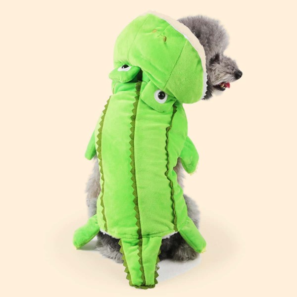 

Crocodile Design Pet Costume, Green