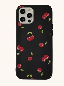 櫻桃繪畫手機外殼 - 彩色 - 查看 1