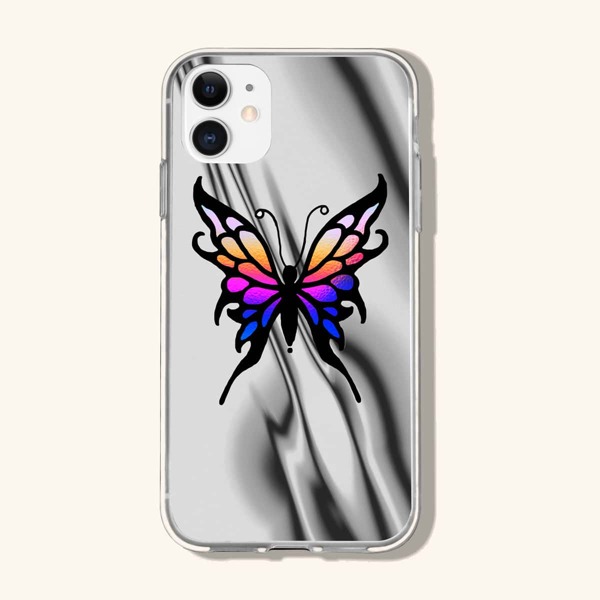 

Butterfly Pattern Phone Case, Multicolor
