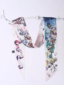 Khăn quàng cổ in hoa - Nhiều màu - Xem 2