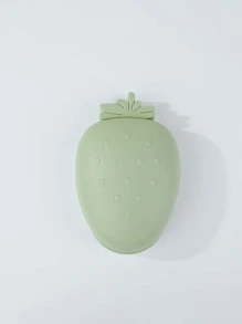 1pc Strawberry Shaped Random Color Soap Box Home Bathroom Decor Fall Decor Back To School - Multicolor - View 2