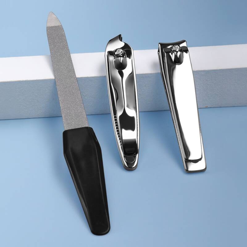 

3pcs Nail Clipper Set, Multicolor