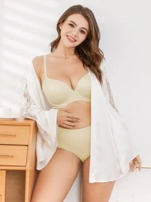 Wingslove Plus Size Bras & Bralets - Apricot - View 1