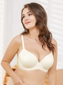 Wingslove Plus Size Bras & Bralets - Apricot - View 8