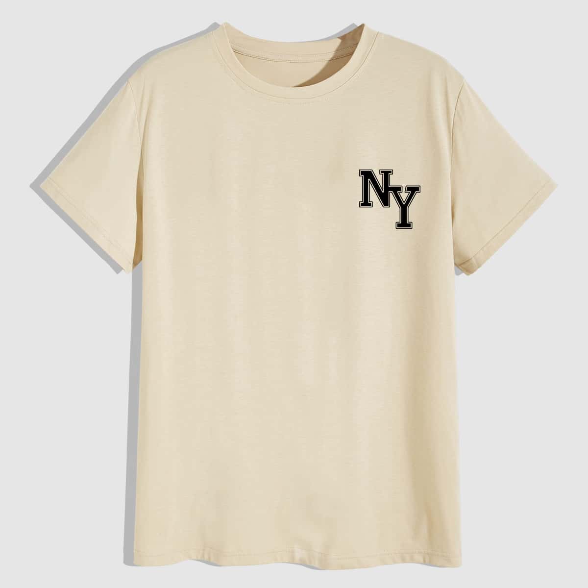 

Guys Letter Tee, Khaki