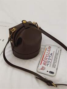 Túi đeo chéo Có thể điều chỉnh được - Cà phê nâu - Xem 3