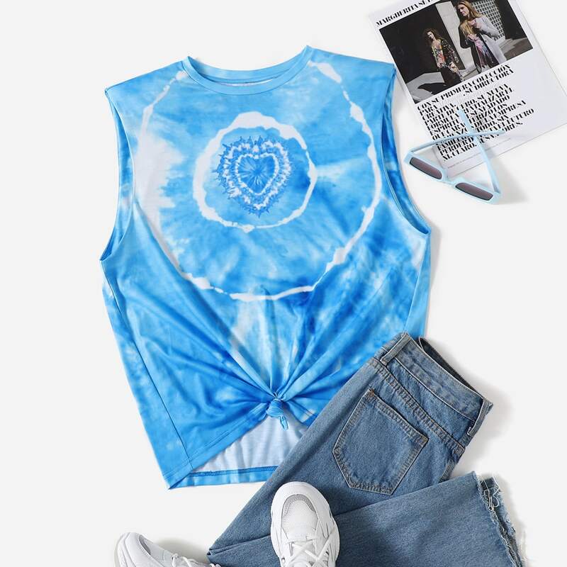 

Tie Dye Tank Top, Multicolor