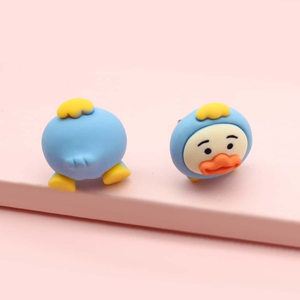 

2pcs Toddler Girls Cartoon Ear Cuff, Multicolor