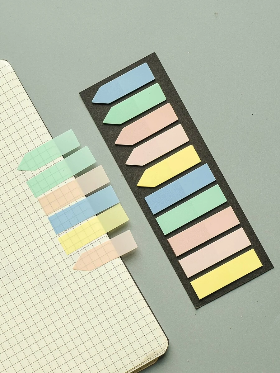 1pc Mixed Color Index Sticky Note | SHEIN USA