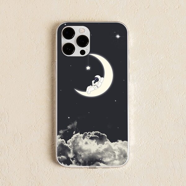 

Astronaut & Moon Phone Case, Multicolor