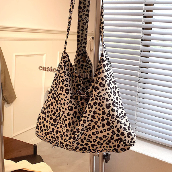 

Leopard Shopper Bag, Multicolor