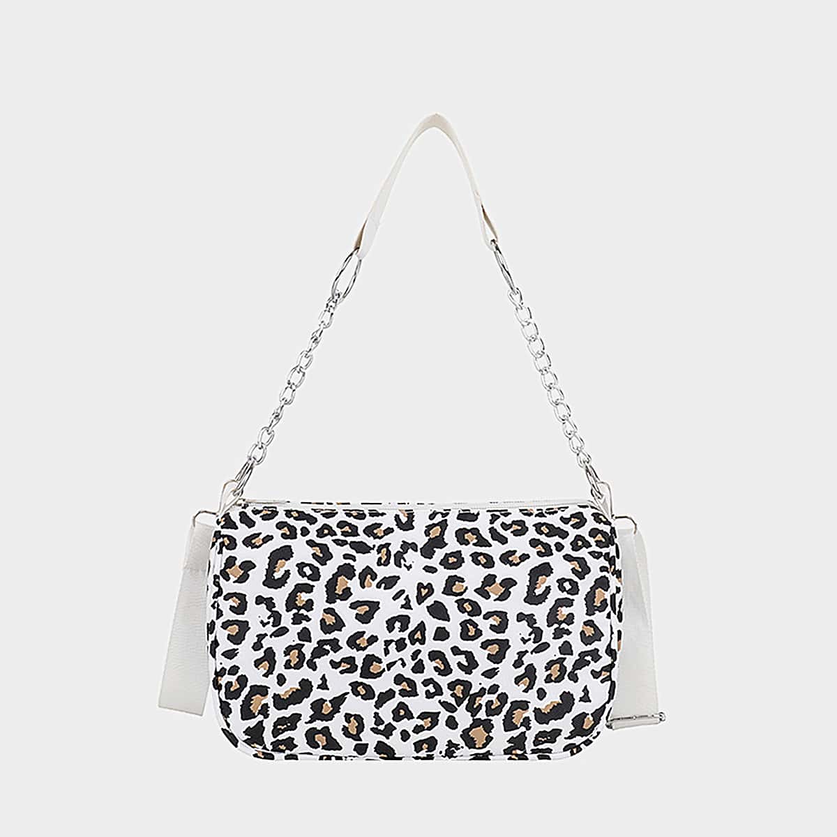 

Leopard Shoulder Bag, Multicolor