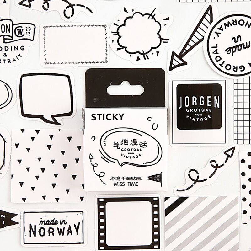 

46pcs Bubble Pattern Sticker, Multicolor