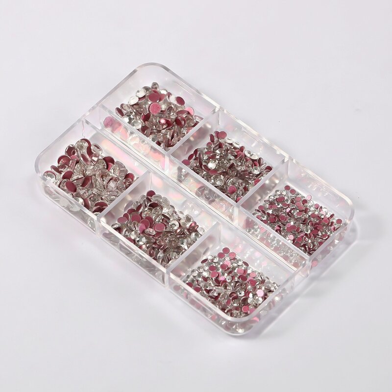 

1box Rhinestone Nail Art Decoration, Multicolor